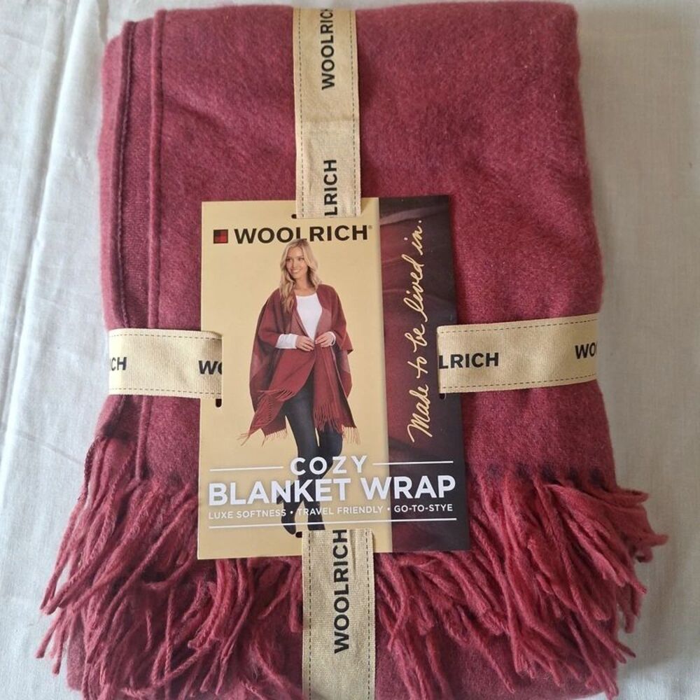 Woolwich Cozy Blanket Wrap NWT